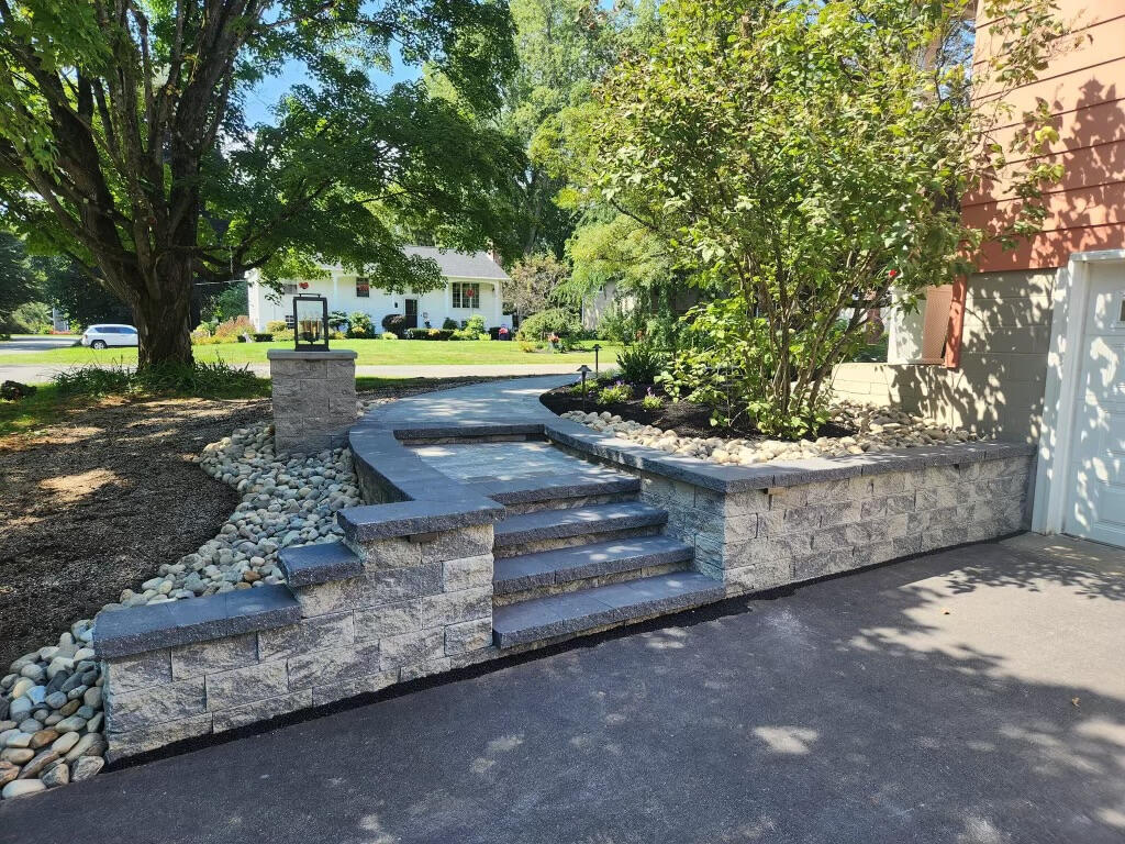 Retaining Wall Built in New Jersey Retaining Wall Built in New Jersey